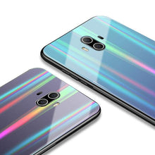 Charger l'image dans la galerie, Coque en verre trempé de luxe Arc-En-Ciel pour Huawei - Fitted Cases