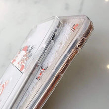 Charger l'image dans la galerie, Coque Pour iphone avec liquide paillette de noël