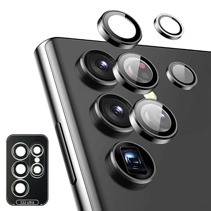 Pour Samsung Galaxy S22 / S22 + 5G Film de verre trempé pour lentille de  caméra arrière