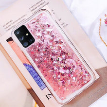 Charger l'image dans la galerie, Coque du titre d'albume avec liquide paillettes pour Samsung
