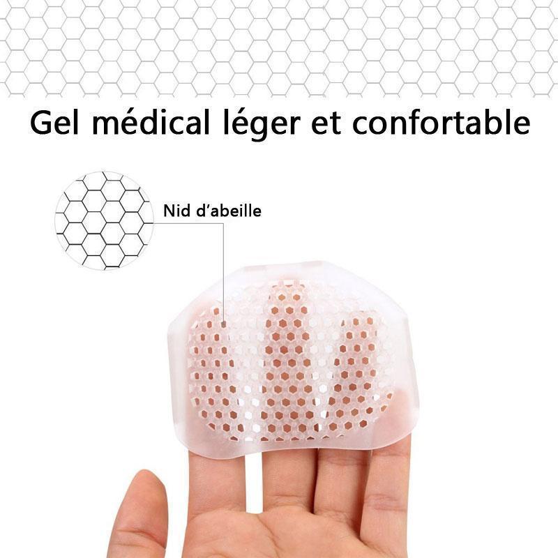 Coussinets métatarsiens respirants - lot de 2 Madame Cosmetique