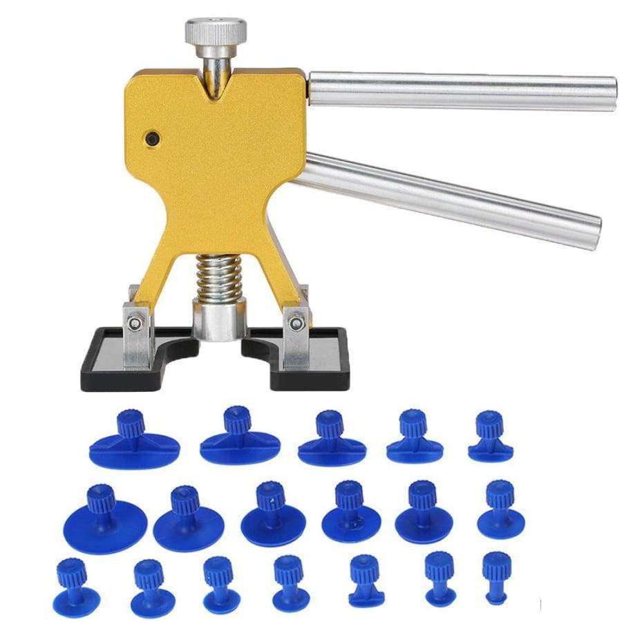 Kit spécial débosselage pour tout type de carrosserie - Livraison gratuite - outil jaune+18pcs - Outils de Réparation De pneus