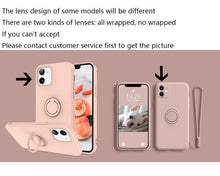 Charger l'image dans la galerie, Coque silicone mate avec support pour samsung II