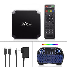 Charger l'image dans la galerie, Mini Android TV BOX - EU / 2G 16G clavier rétro-éclairé - Décodeurs TV