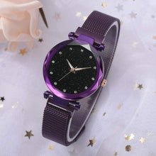 Charger l'image dans la galerie, Montre Ciel étoilé avec Bracelet en Mailles Aimant pour Femmes - Womens Watches