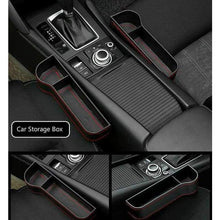 Charger l'image dans la galerie, Organisateur de siège auto avec porte monnaie & gobelet - noir côté droite style simple - Rangement Rangement