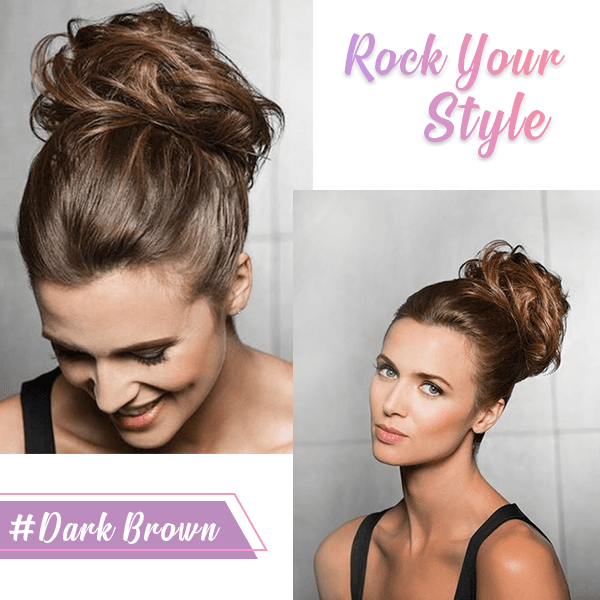 Chignon pour des Cheveux volumineux Chic et Facile À Porter Synthetic Chignon