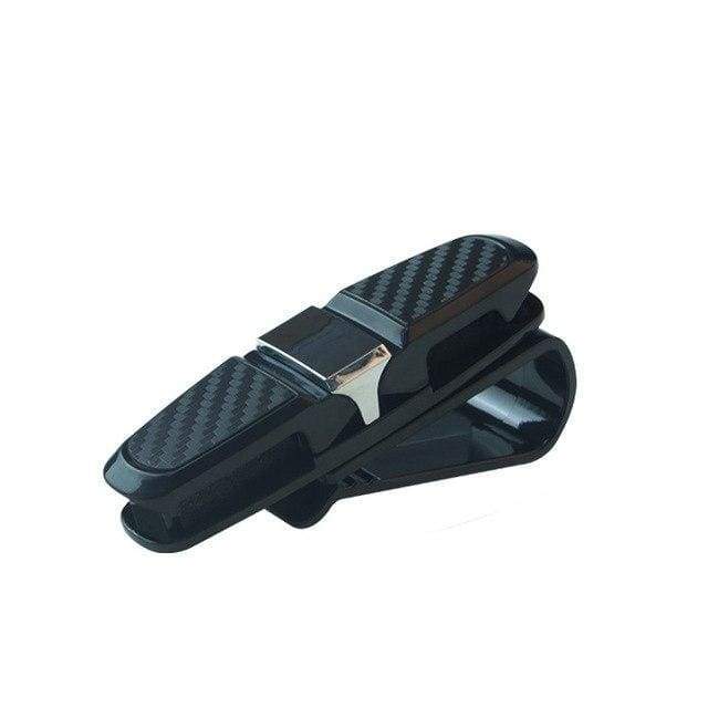 Rangement pour Lunettes et cartes avec Rotation à 180° - Noir-Argent - Egouttoirs Et Racks