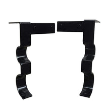 Charger l'image dans la galerie, Support de tringle à rideau à double appui central (2PCS) - Matériel Daménagement De Vitrine