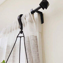 Charger l'image dans la galerie, Support de tringle à rideau à double appui central (2PCS) - Matériel Daménagement De Vitrine