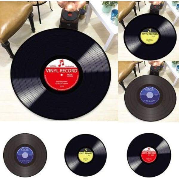Tapis de Sol Rond en Tissu Souple Imprimé Vinyl - Livraison gratuite - Tapis de sol de camping