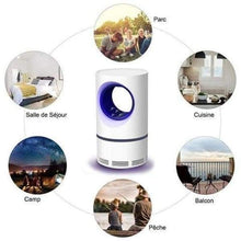 Charger l'image dans la galerie, TueMoustiques 3.0 :Lampe LED anti-moustiques muet - USB Gadgets