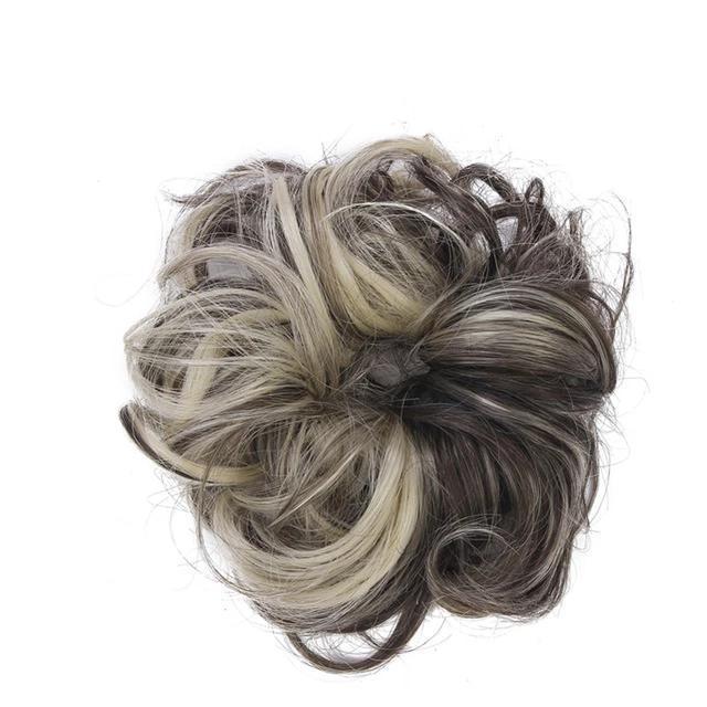 Chignon pour des Cheveux volumineux Chic et Facile À Porter Synthetic Chignon #0025
