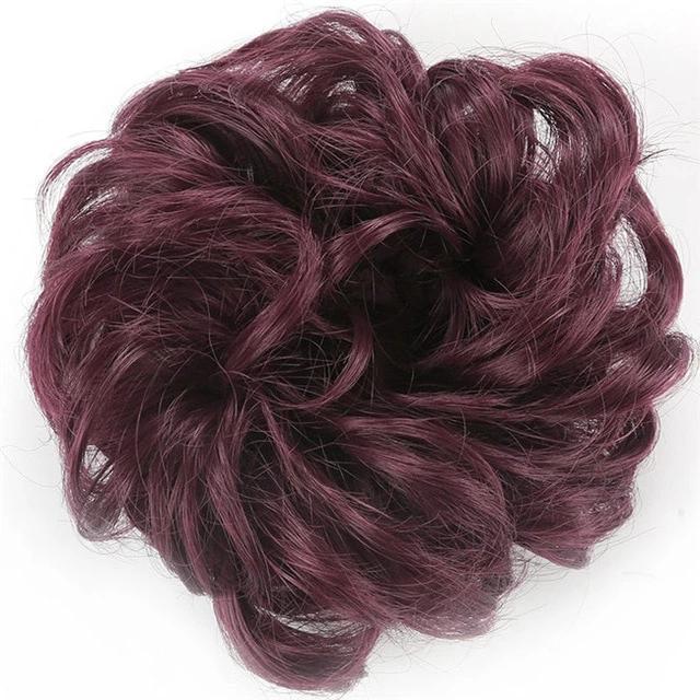 Chignon pour des Cheveux volumineux Chic et Facile À Porter Synthetic Chignon #0019