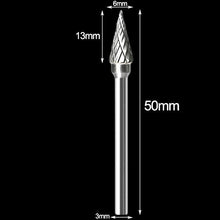 Charger l'image dans la galerie, Outils rotatifs 10 fraises en carbure de tungstène 3x6mm