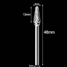 Charger l'image dans la galerie, Outils rotatifs 10 fraises en carbure de tungstène 3x6mm