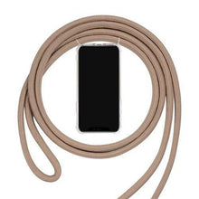 Charger l'image dans la galerie, Coque transparente rigide antichoc avec bandoulière de haute qualité pour Huawei P30 Khaki