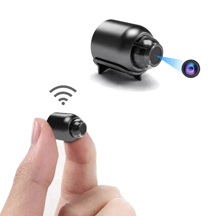 Caméra de Sécurité WiFi Compacte avec Vision Nocturne