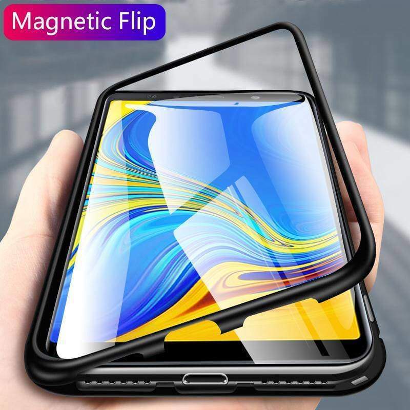 coque à adsorption magnétique super résistante Anti rayures Pour Samsung