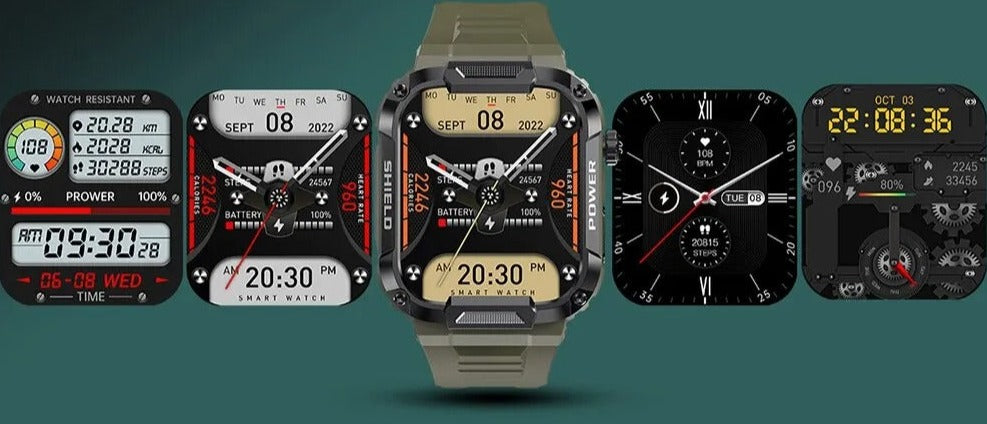 Smartwatch étanche IP68 pour homme