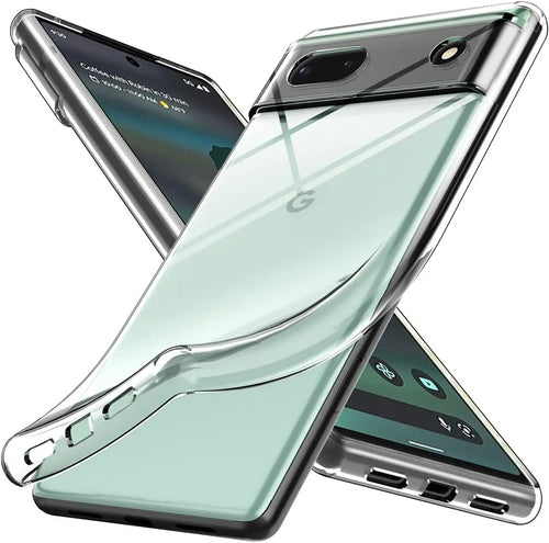 Funda de silicona TPU fina y suave para Google Pixel