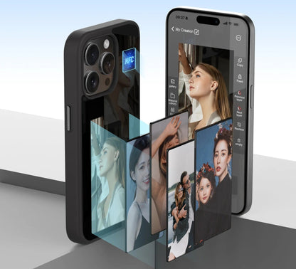 Coque pour iPhone personnalisable avec projection arrière