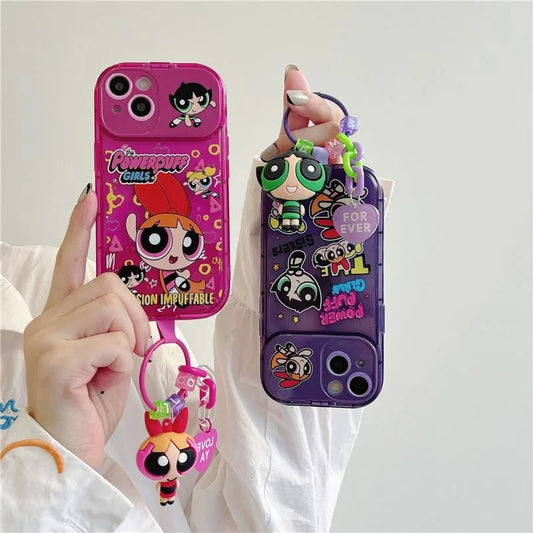 Coque pour iPhone Motif The Powerpuff Girls