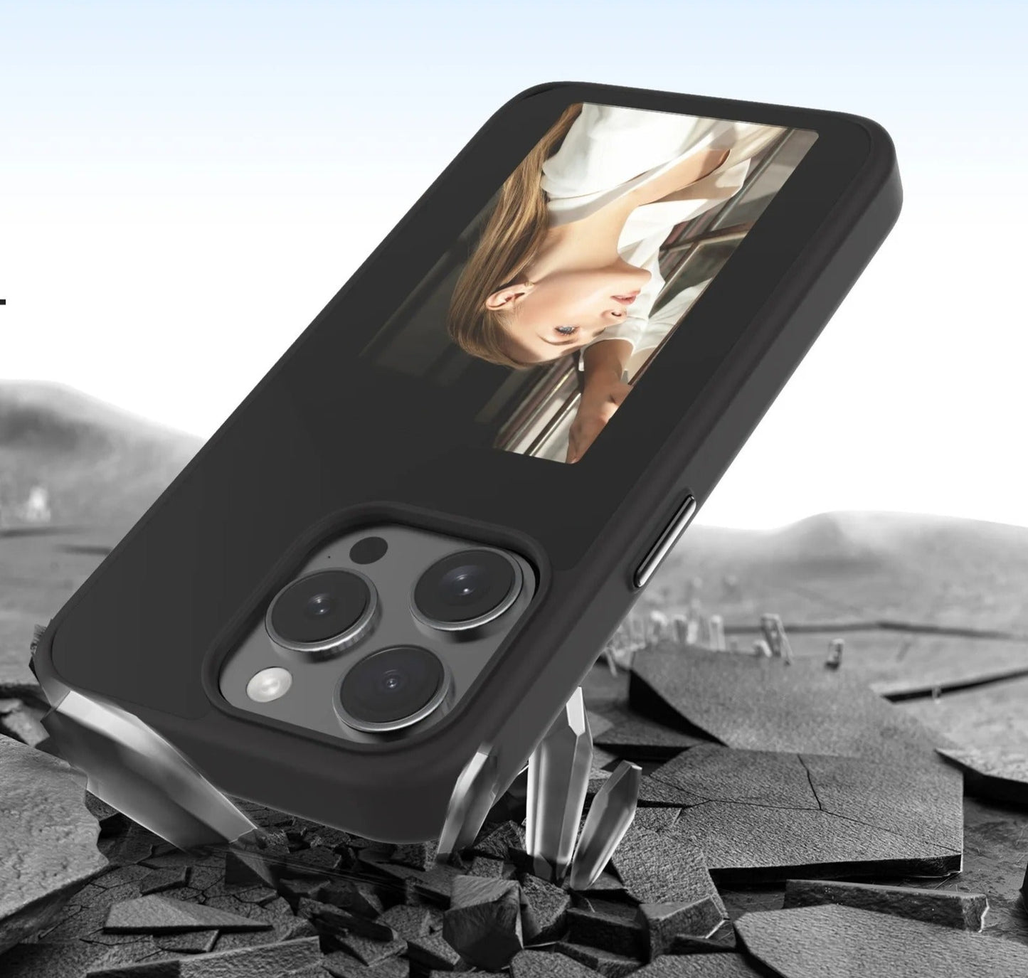 Coque pour iPhone personnalisable avec projection arrière