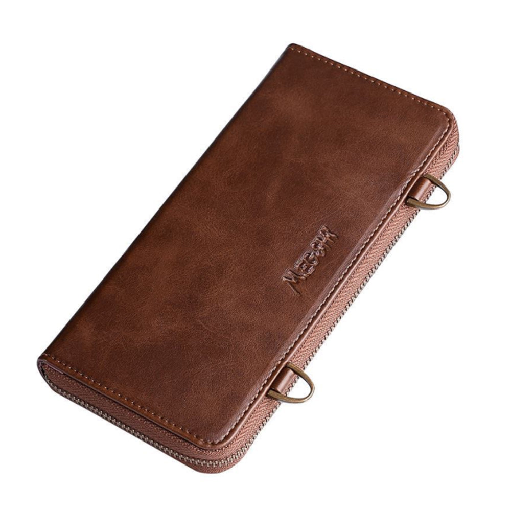 Funda de cuero con tapa para iPhone