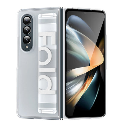coque en Silicone avec Dragonne Élastique pour Samsung Galaxy Z