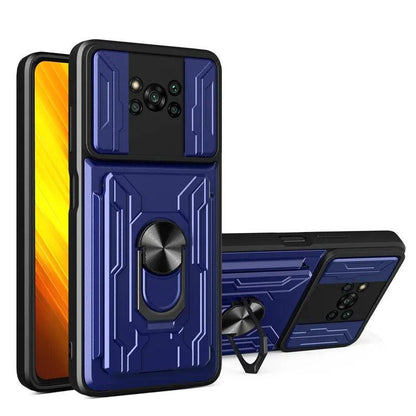 Coque de Téléphone Antichoc avec Fente pour Carte pour Xiaomi