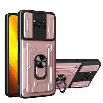 Coque de Téléphone Antichoc avec Fente pour Carte pour Xiaomi