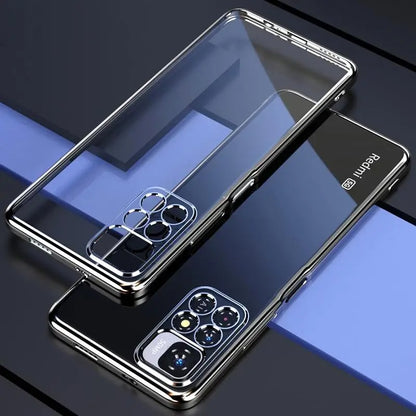 Coque de Téléphone Transparente en Silicone TPU pour Xiaomi