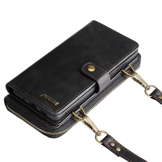 Funda de cuero con tapa para iPhone
