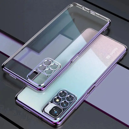 Coque de Téléphone Transparente en Silicone TPU pour Xiaomi