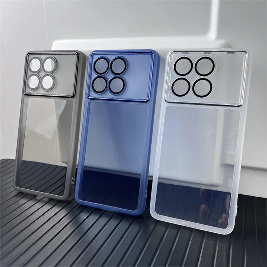 Coque de Téléphone en Silicone Souple et Transparent pour Xiaomi X6, X6 Pro, 5G