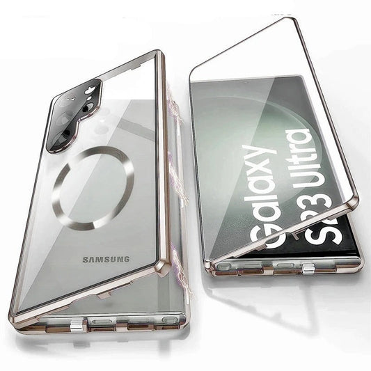 Coque Magnétique en Alliage d'Aluminium pour Samsung Galaxy