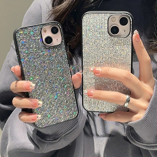 Coque à paillettes très haute protection Pour iPhone