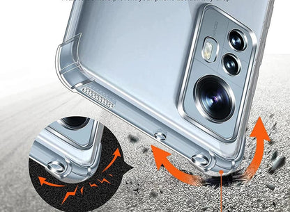 Coque de Téléphone Transparente en Silicone TPU pour Xiaomi