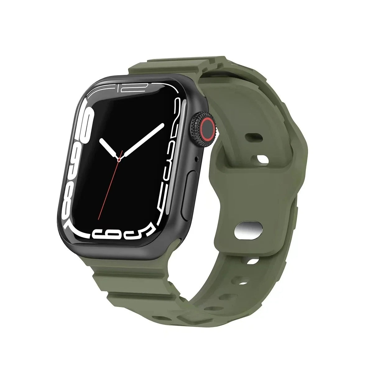 Bracelet en silicone Compatible avec Apple Watch