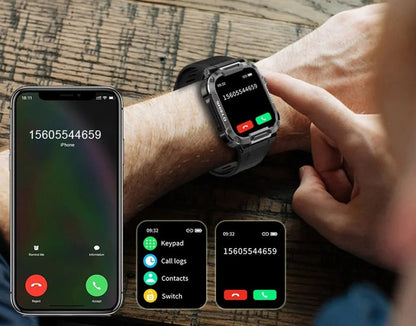 Smartwatch étanche IP68 pour homme