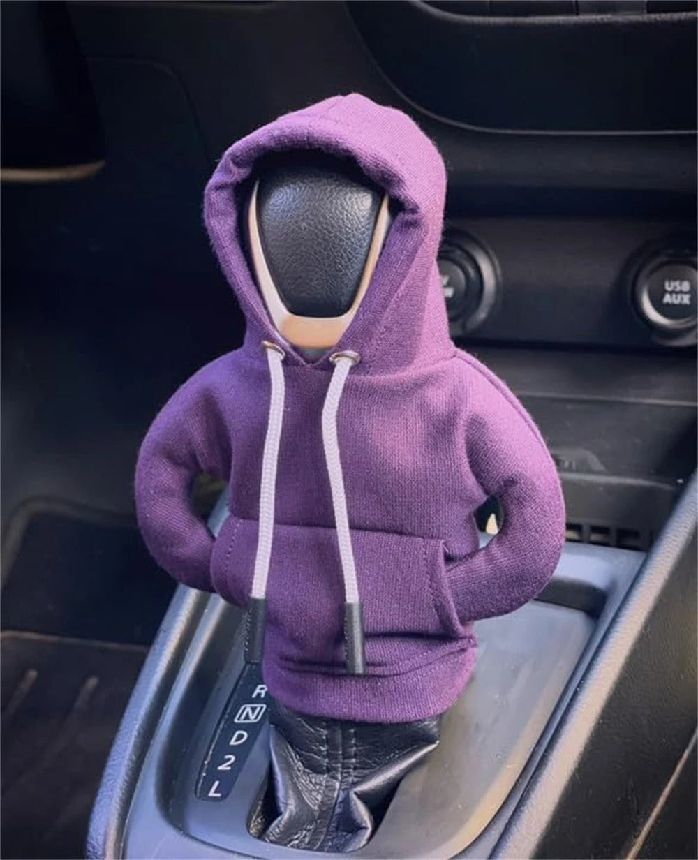 Mini Sweat à capuche pour pommeau de levier de vitesse de voiture