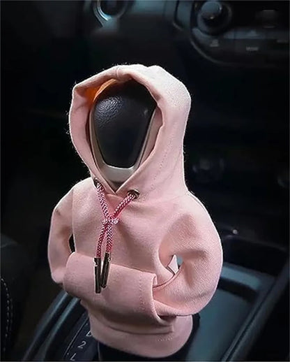 Mini Sweat à capuche pour pommeau de levier de vitesse de voiture