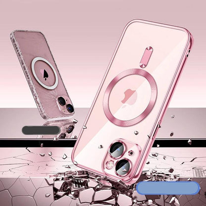 Coque en silicone ultra-mince pour iPhone Compatible MagSafe
