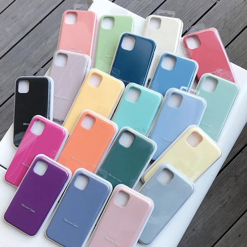 Coque en Silicone Haute Protection pour iPhone