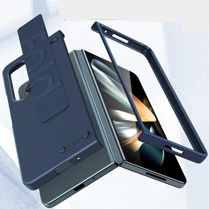 coque en Silicone avec Dragonne Élastique pour Samsung Galaxy Z