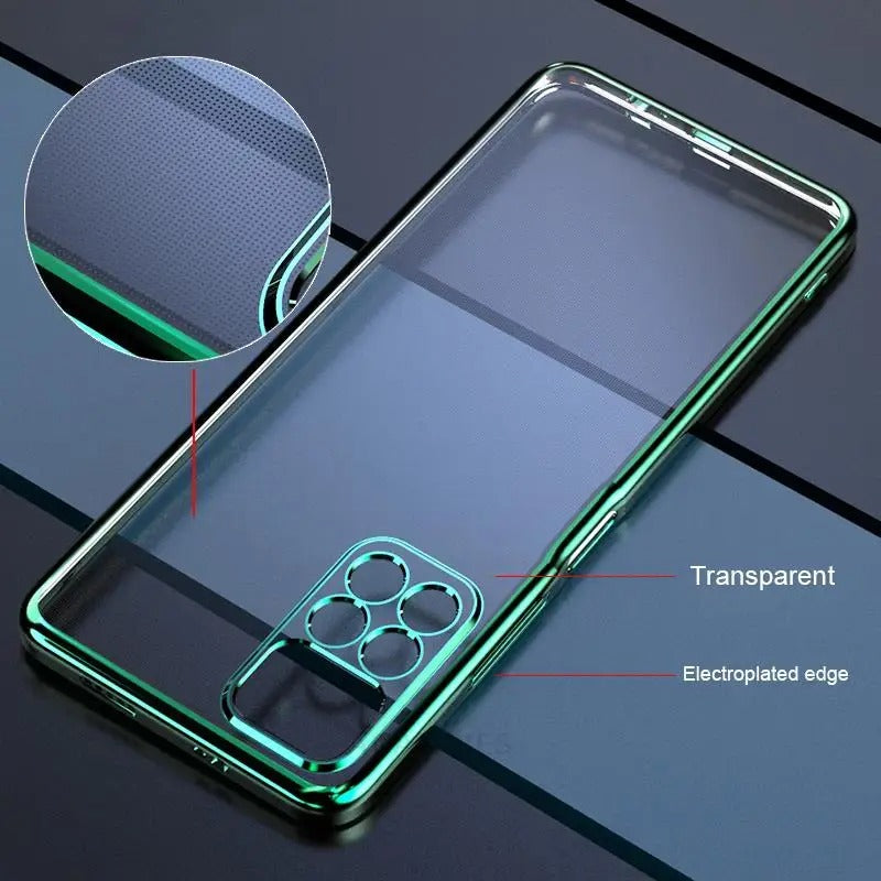 Coque de Téléphone Transparente en Silicone TPU pour Xiaomi