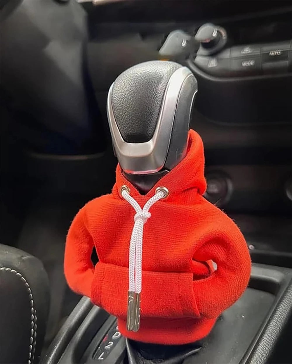 Mini Sweat à capuche pour pommeau de levier de vitesse de voiture