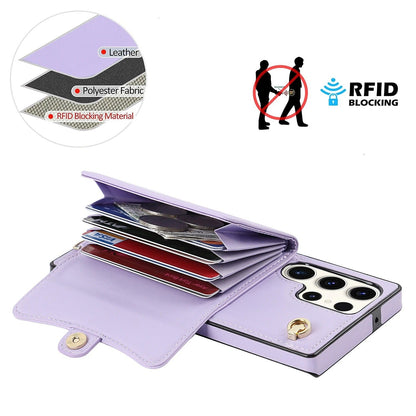 2 en 1 Sac à bandoulière et Coque pour protéger votre Samsung