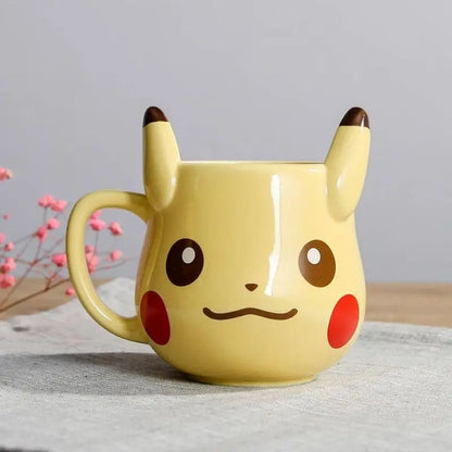 Ensemble de tasse, bol et assiette en céramique Pikachu